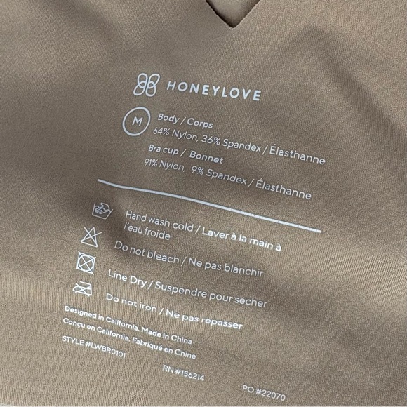 Honeylove V-Neck Wireless Pullover Bra Size Medium - Picture 5 of 7